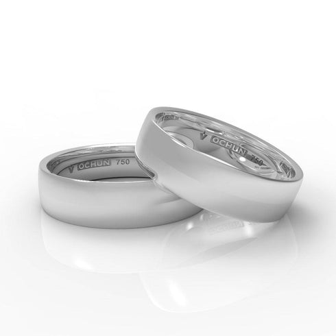 Aryeh Penta - Anillos De Matrimonio Oro 18K - Ochun Joyeros - Ochun Joyeros